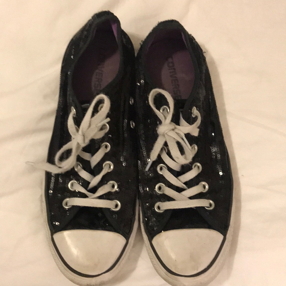 Sparkly Converse Sneakers